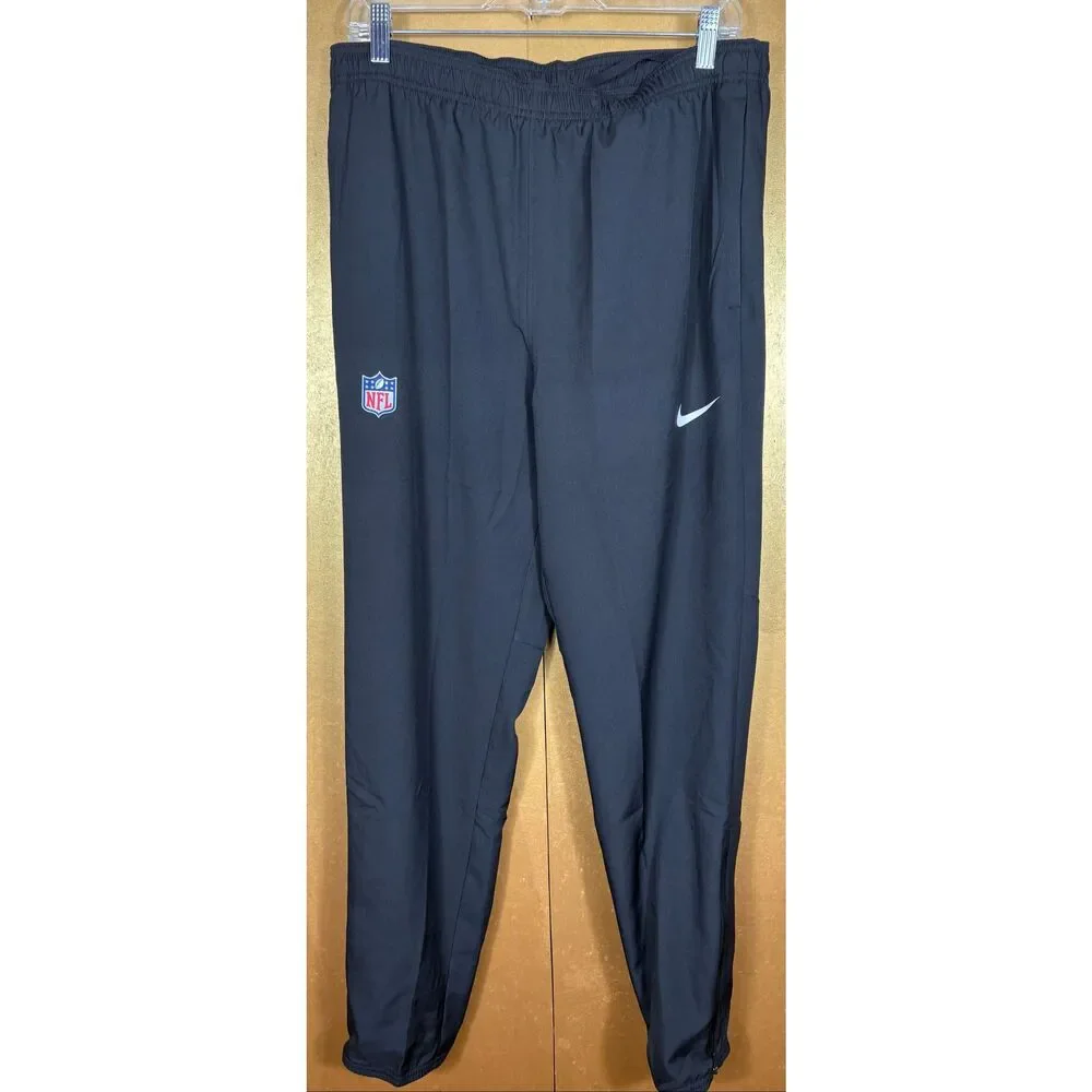 Nike NFL zippered ankle track pants size L